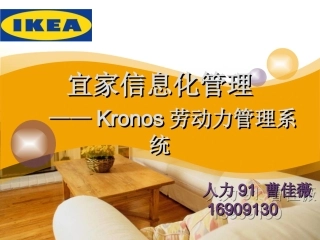宜家劳动力管理系统