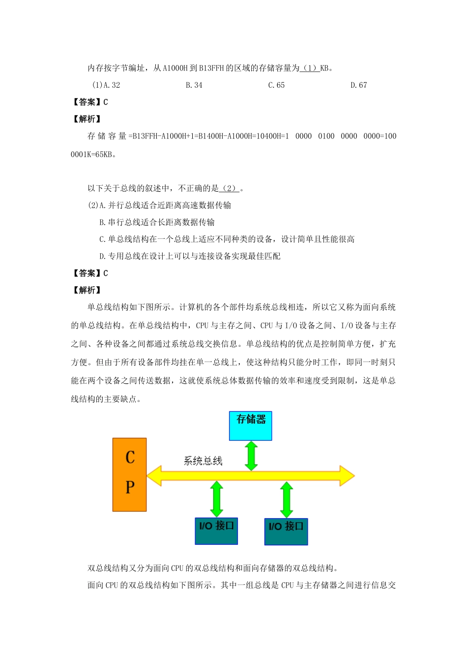 2016年上半年 网络工程师 答案详解_第1页