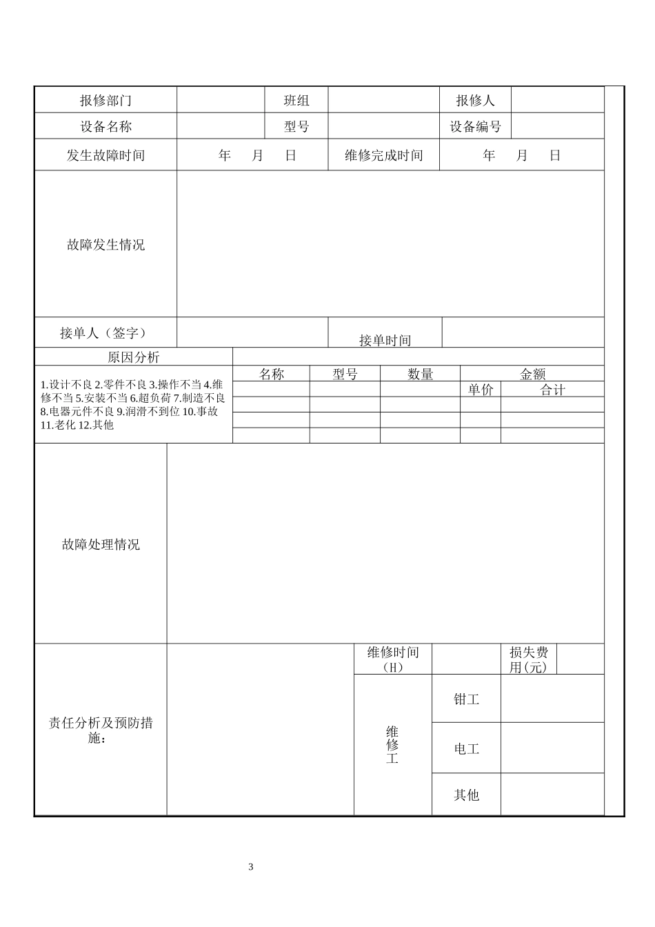 《设备报修流程管理办法》_第3页