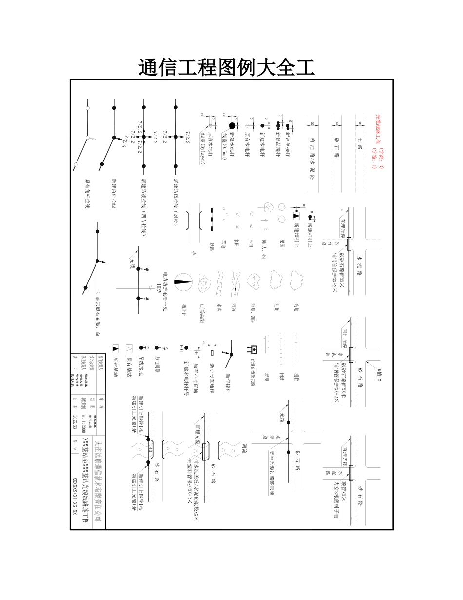 CAD通信工程图例大全_第1页