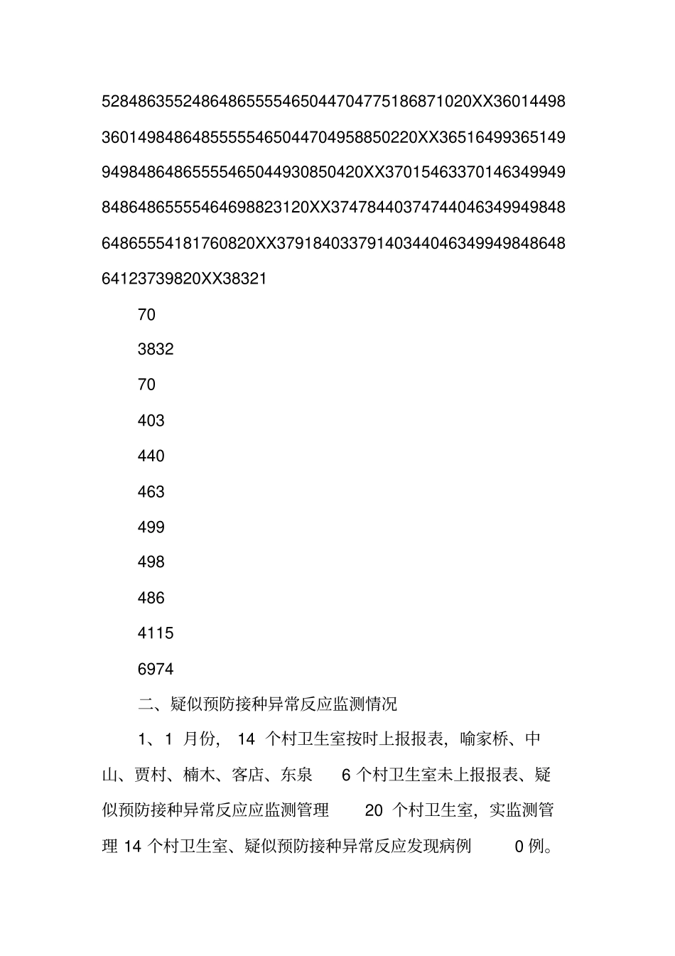 中心卫生院20XX年上半年疑似预防接种异常反应监测管理工作总结_第2页