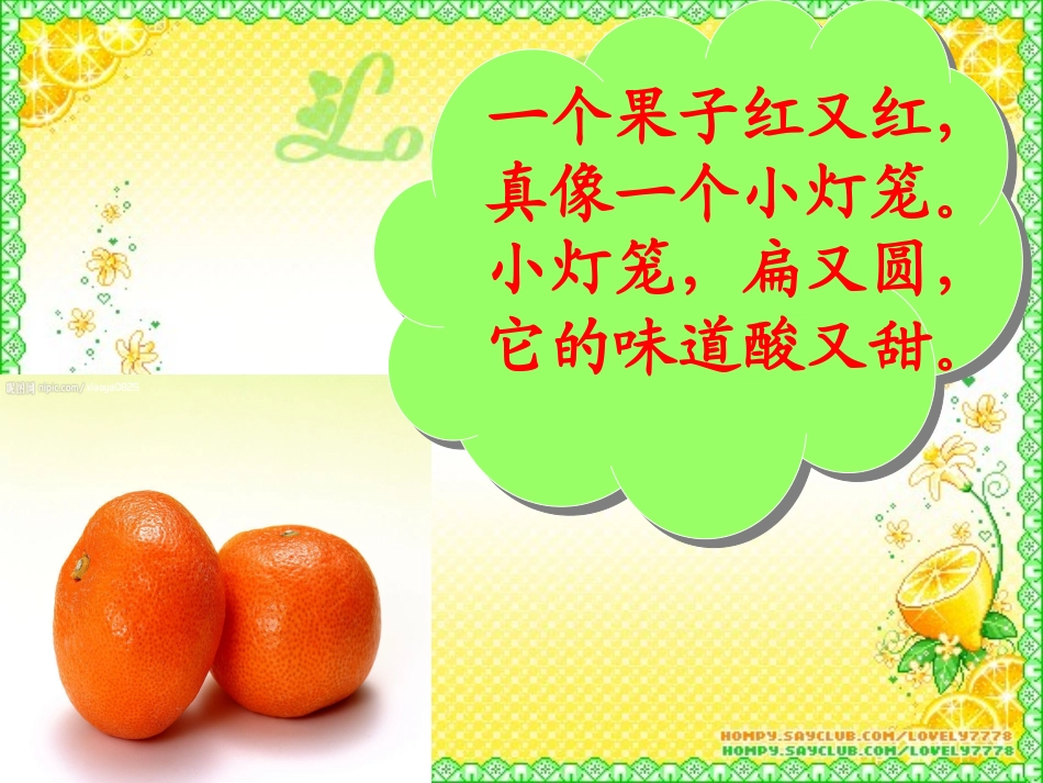 三年级语文作文观察桔子_第2页