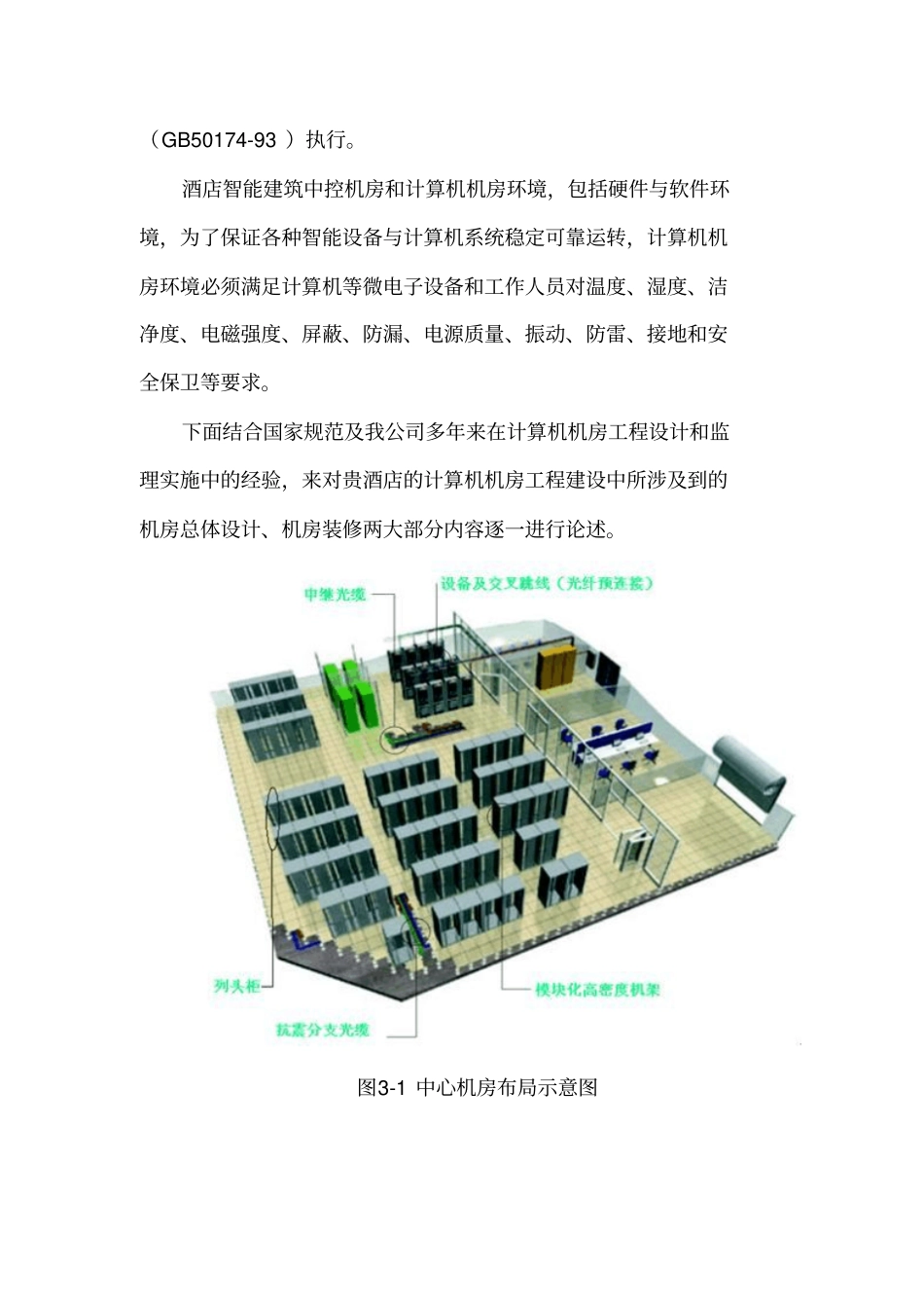 中心机房建设规划技术技术方案_第3页