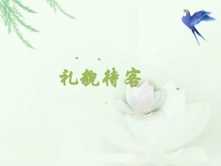 家庭礼仪---礼貌待人与拜访