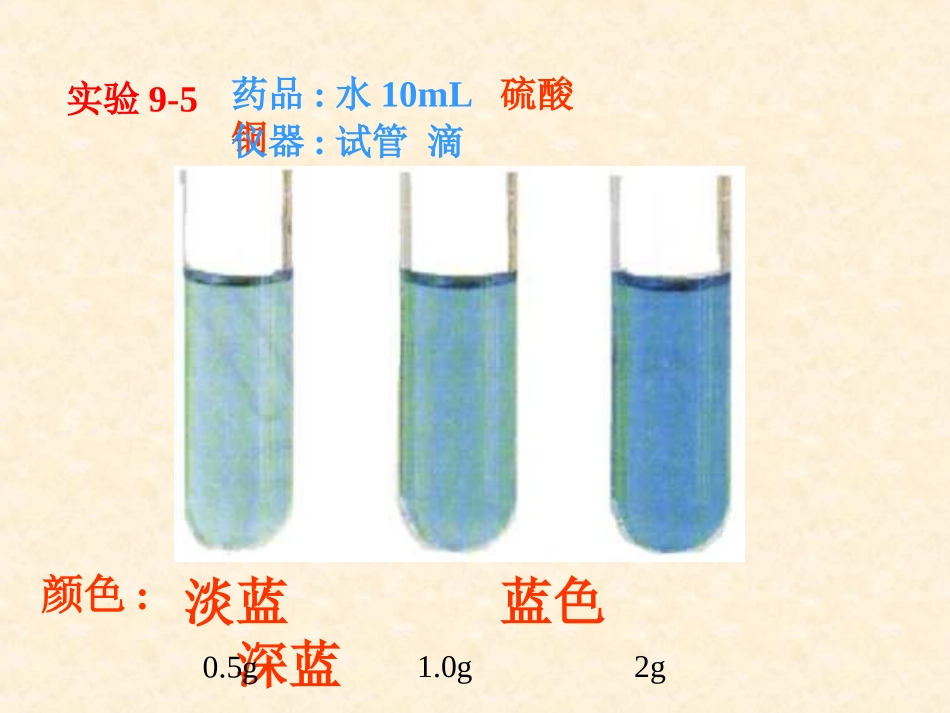 九年级化学《溶质的质量分数》_第2页