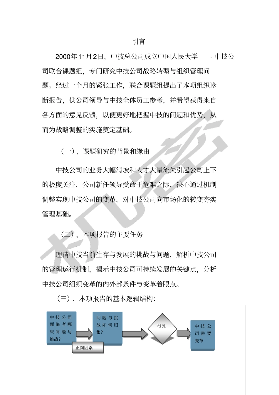 中技公司组织诊断报告_第1页