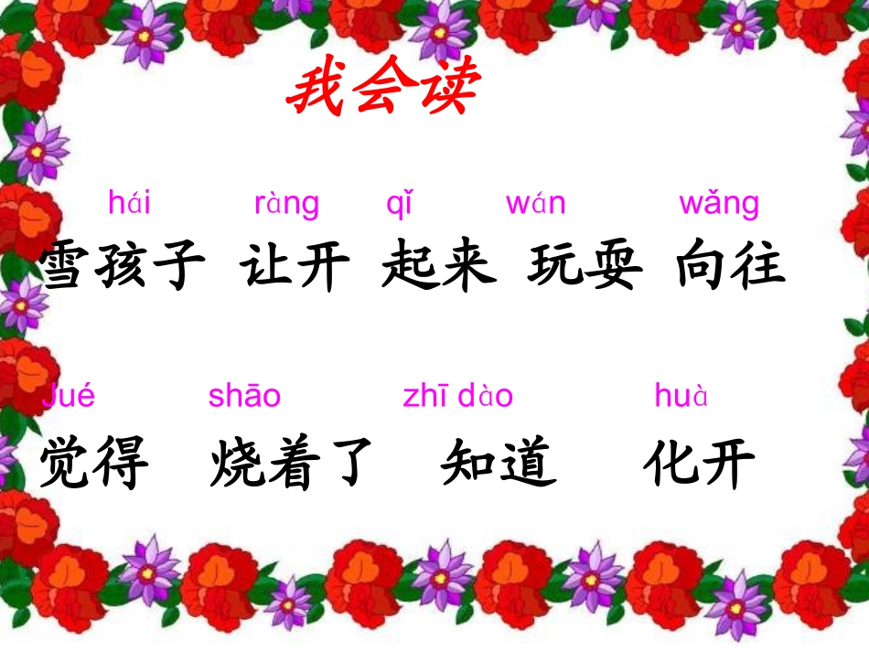 《雪孩子》PPT课件_第2页