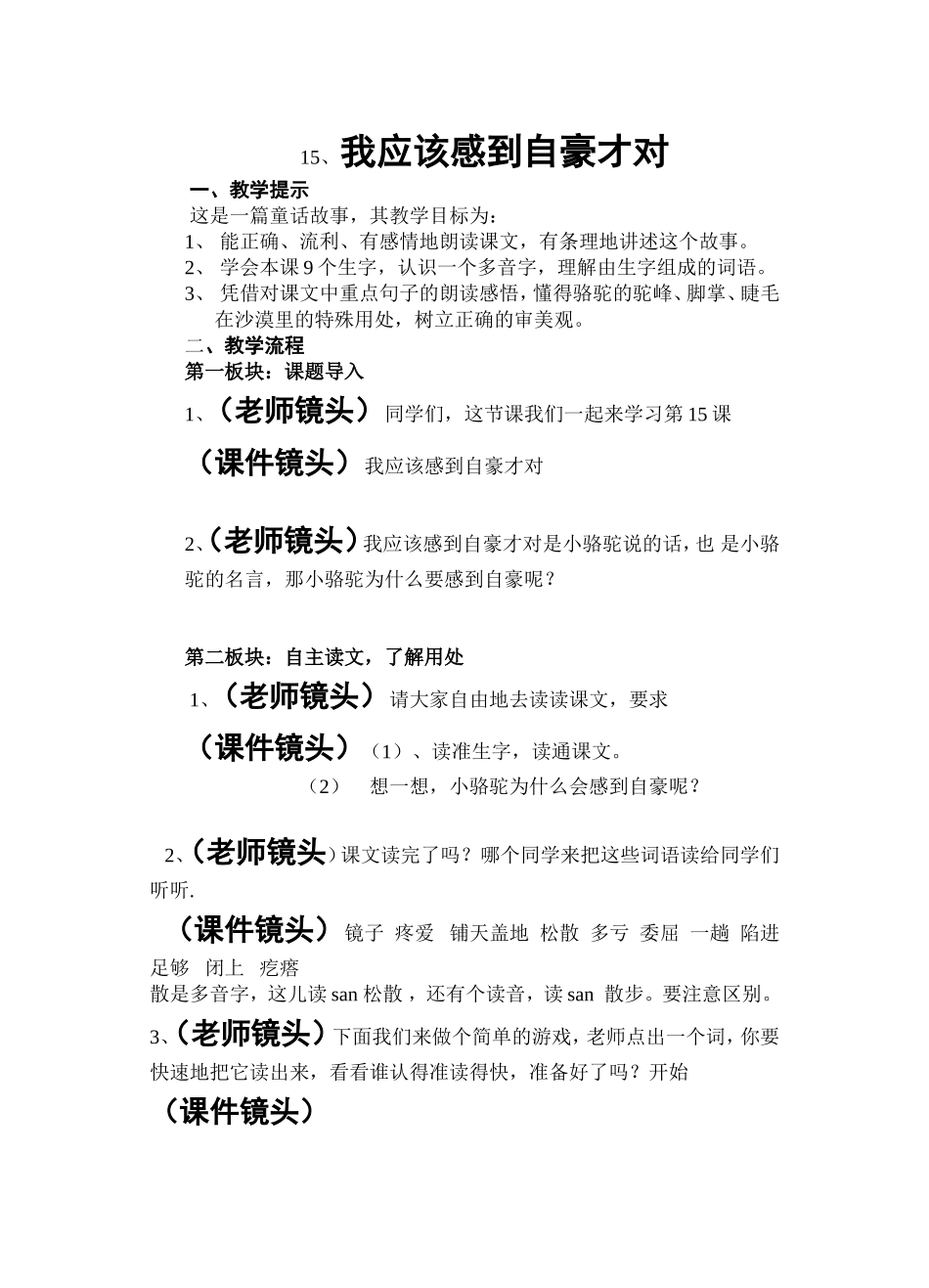 我应该感到自豪才对教案_第1页