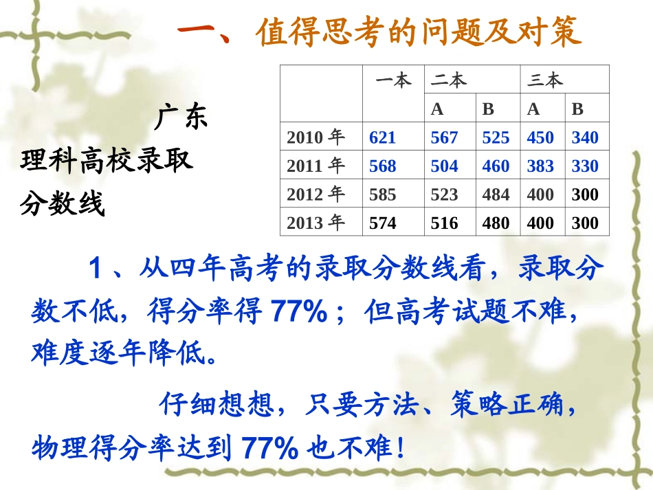 提高高考复习效益的建议--从化_第3页