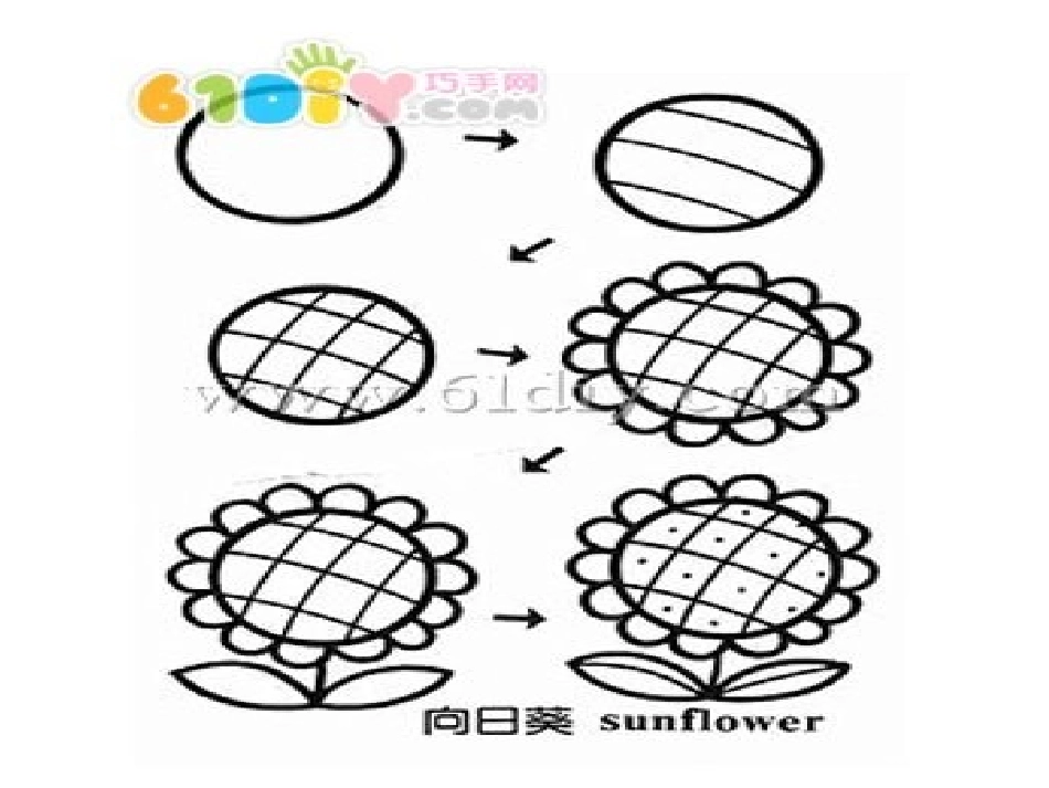 中班美术圆形变变变_第1页