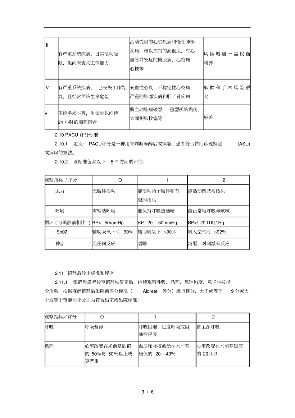 中深度镇静管理规程完整_第3页