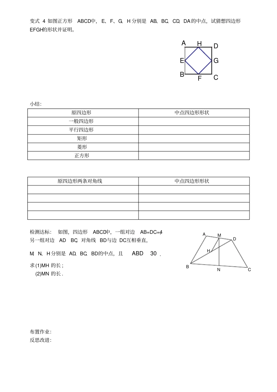 中点四边形例题_第2页
