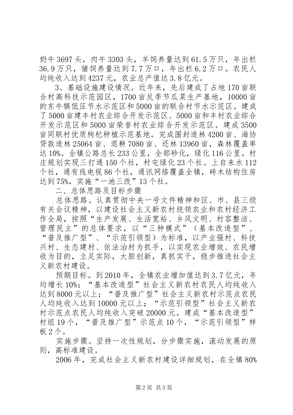 【镇建设社会主义新农村规划】社会主义新农村规划_第2页