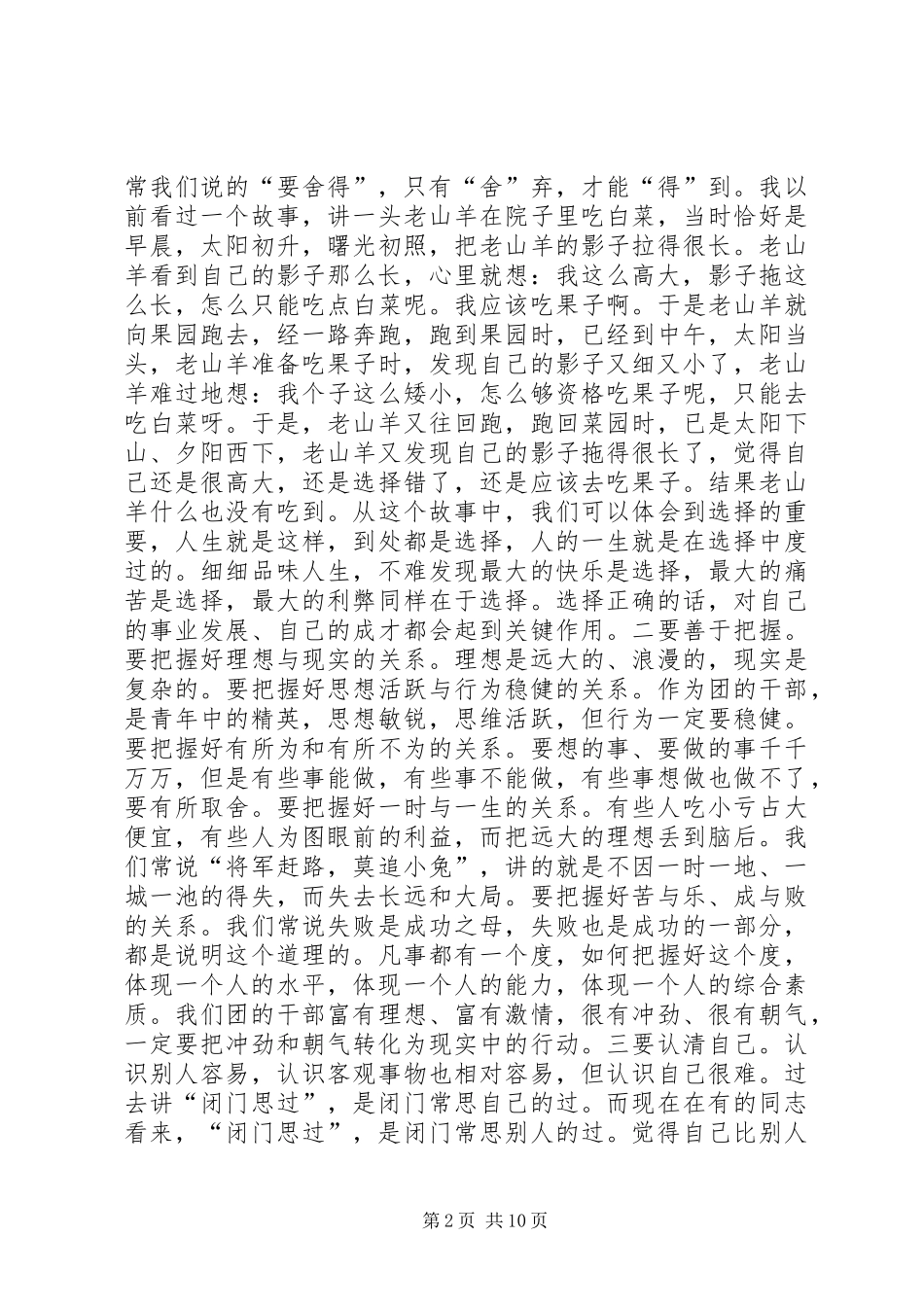 在共青团市三届一次全会上的讲话_第2页