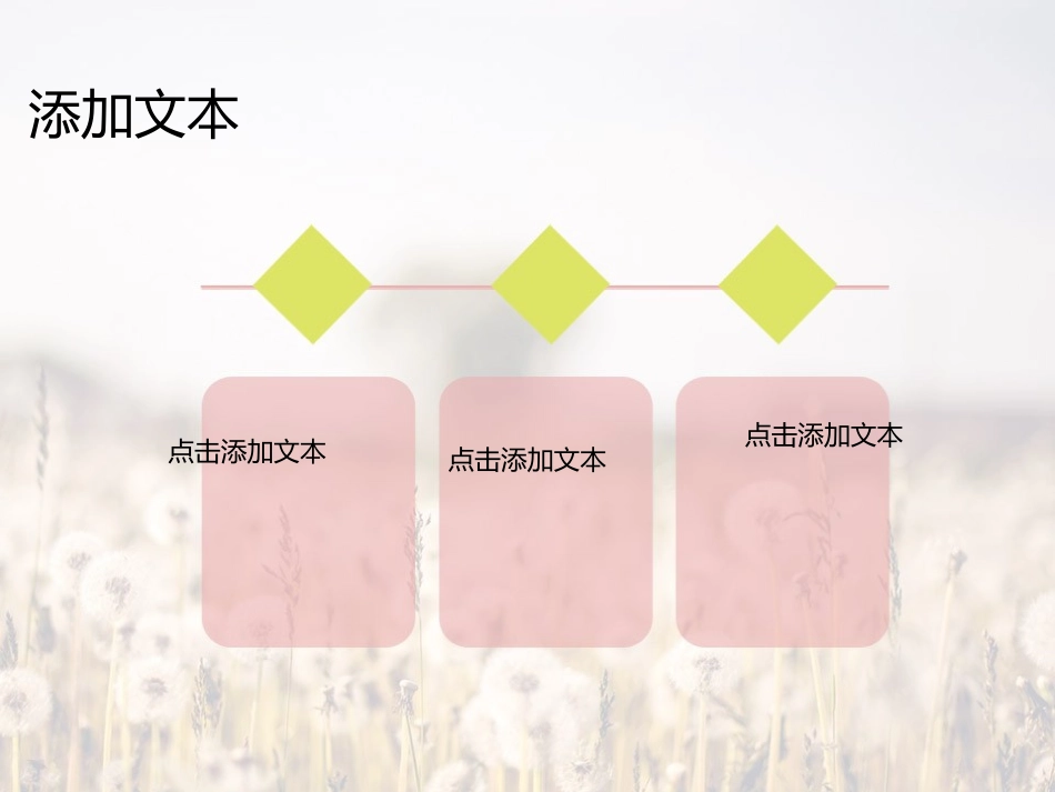 古典风格蒲公英模板_第3页