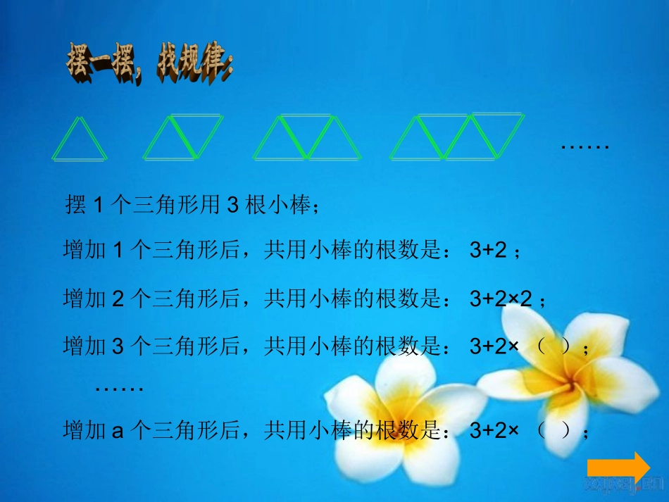 第二课时：用含有字母的式子表示稍微复杂的数量关系和计算公式_第3页