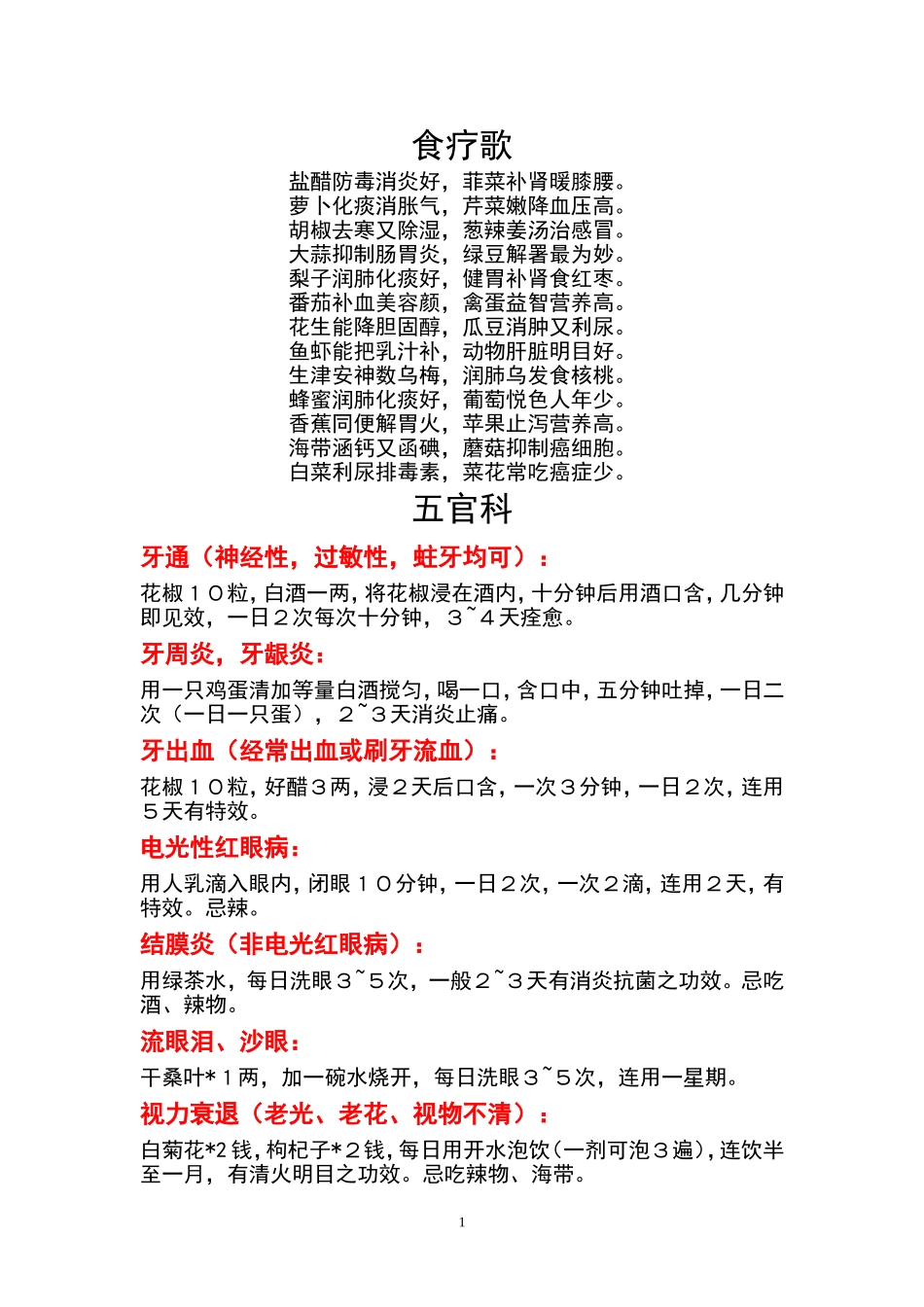 民间奇方妙药_第1页