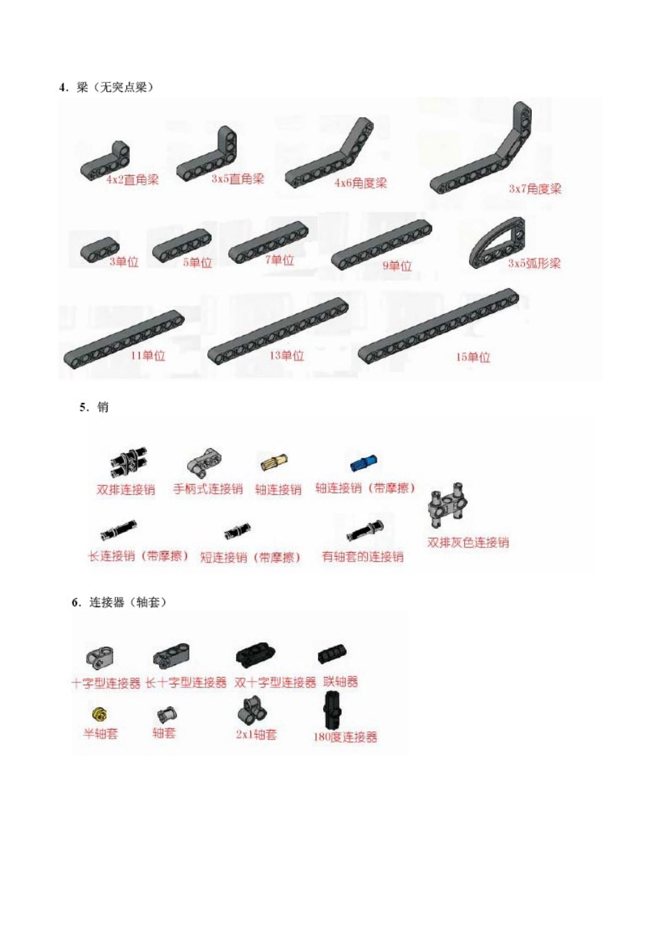 常用乐高零件清单.._第2页