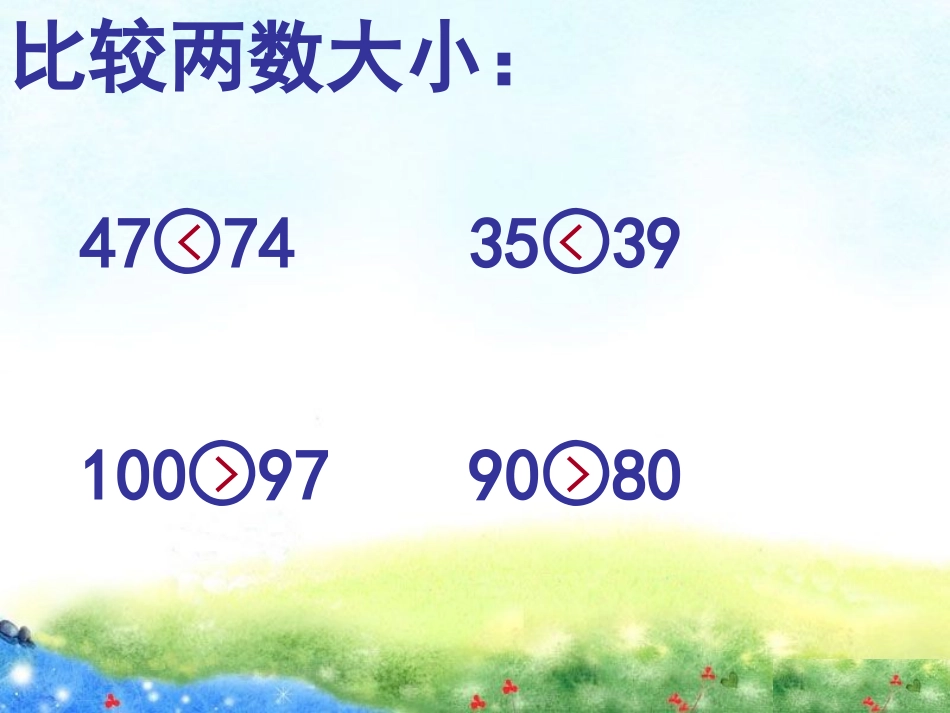 苏教版一年级数学下册《多一些少一些》PPT_第2页