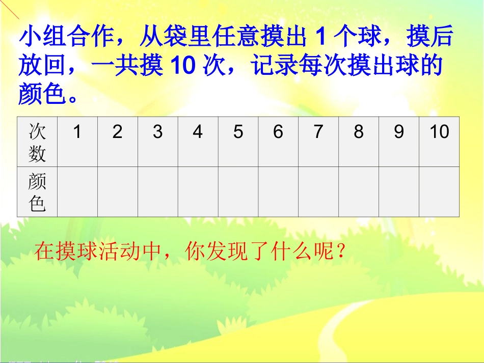 苏教版四年级上册可能性课件_第3页