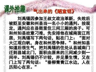 ）《陋室铭》课件