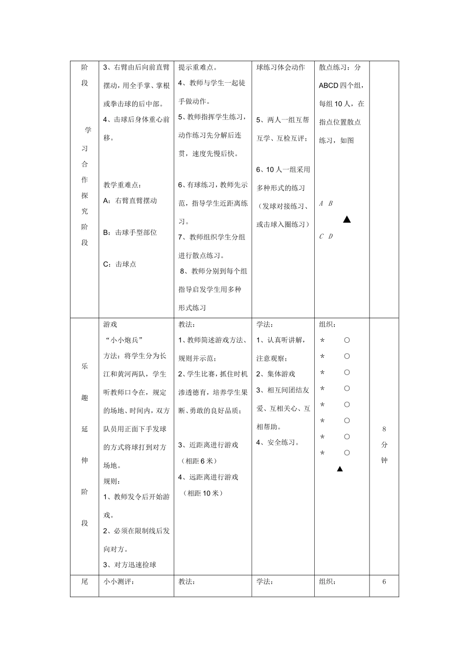 排球正面下手发球_第3页