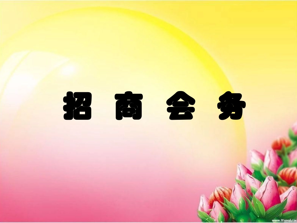 成功招商会流程_第1页