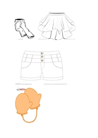 clothes矢量图
