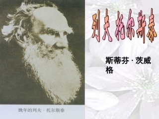 《列夫·托尔斯泰》