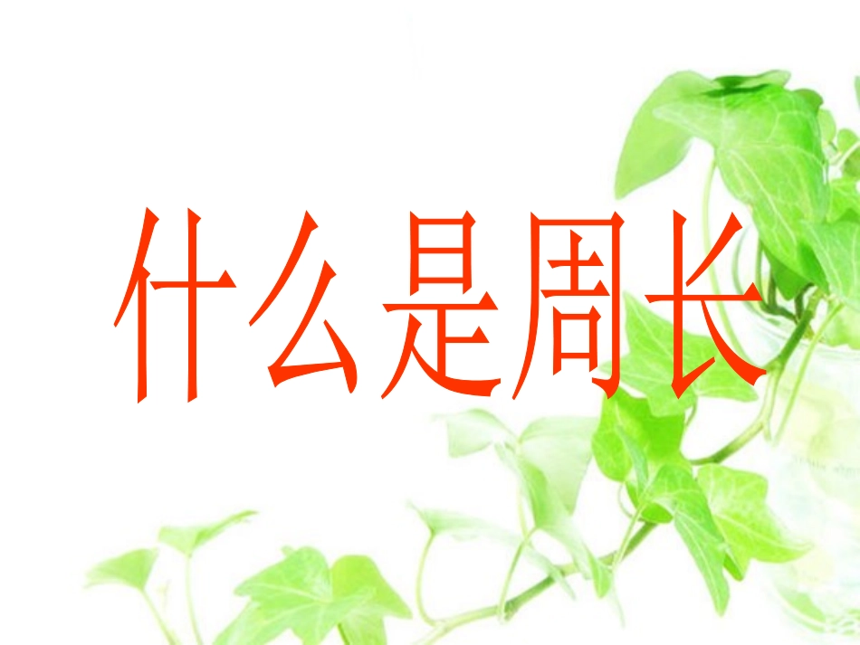 《周长的认识》PPT课件之一_第1页