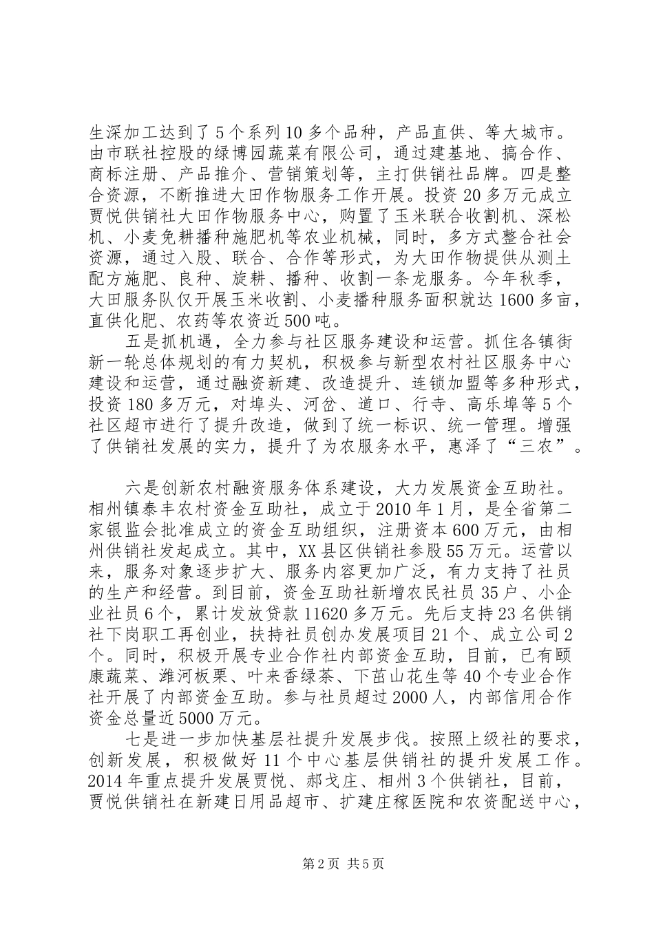 供销社XX年工作规划_第2页