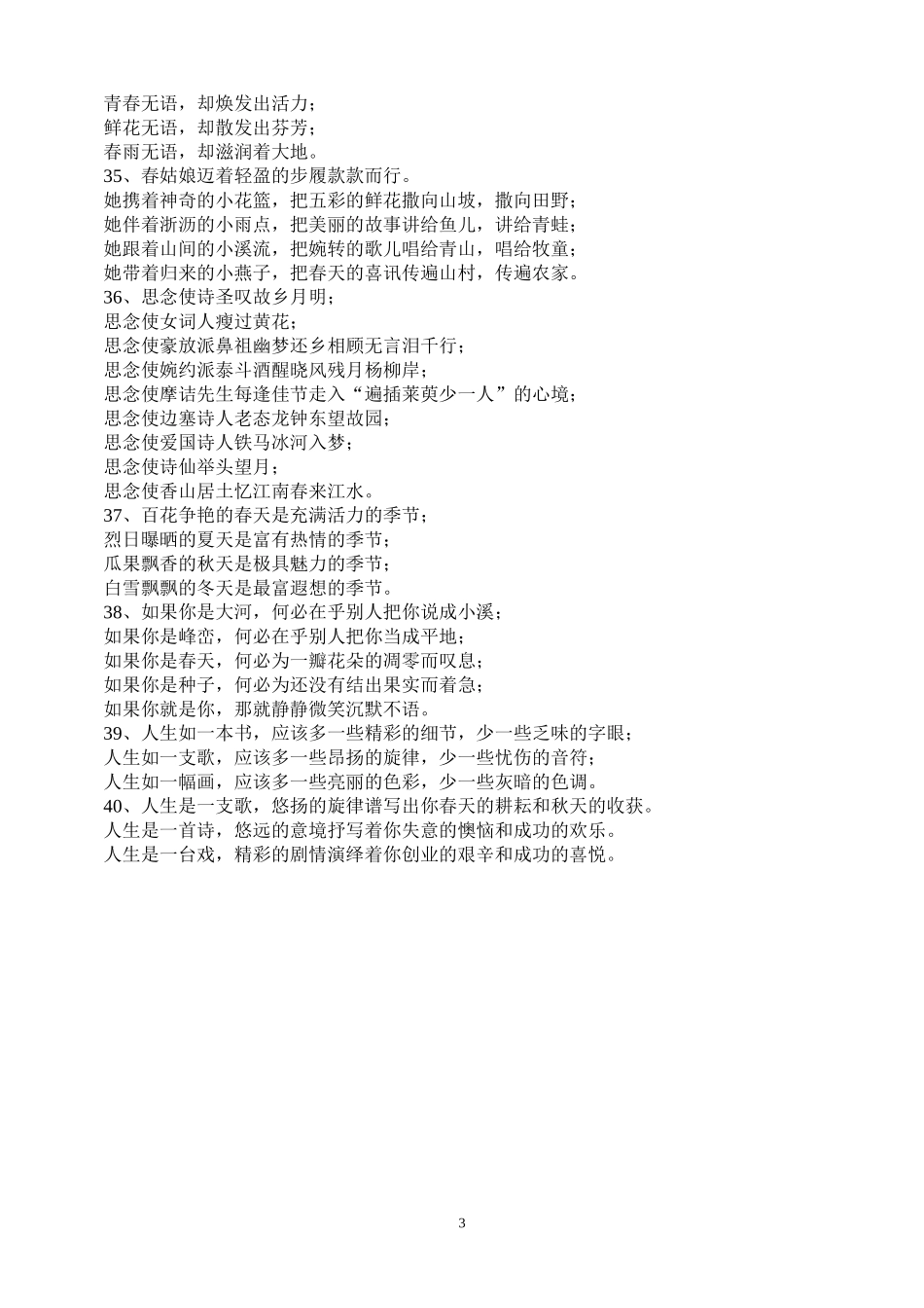 精美仿写示例二_第3页