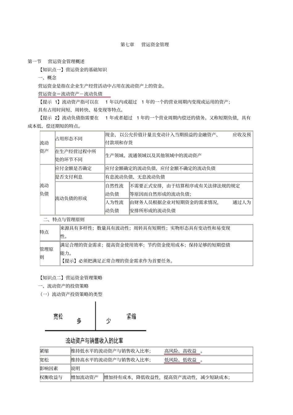 中级会计财务管理知识点_第1页