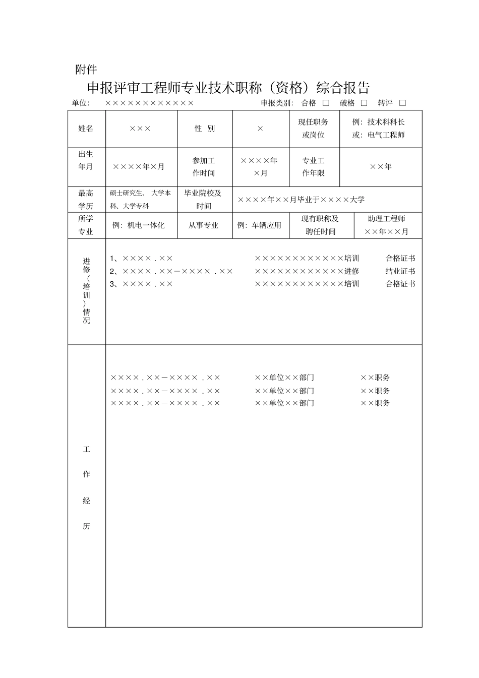 中级工程师填报附件样本_第1页