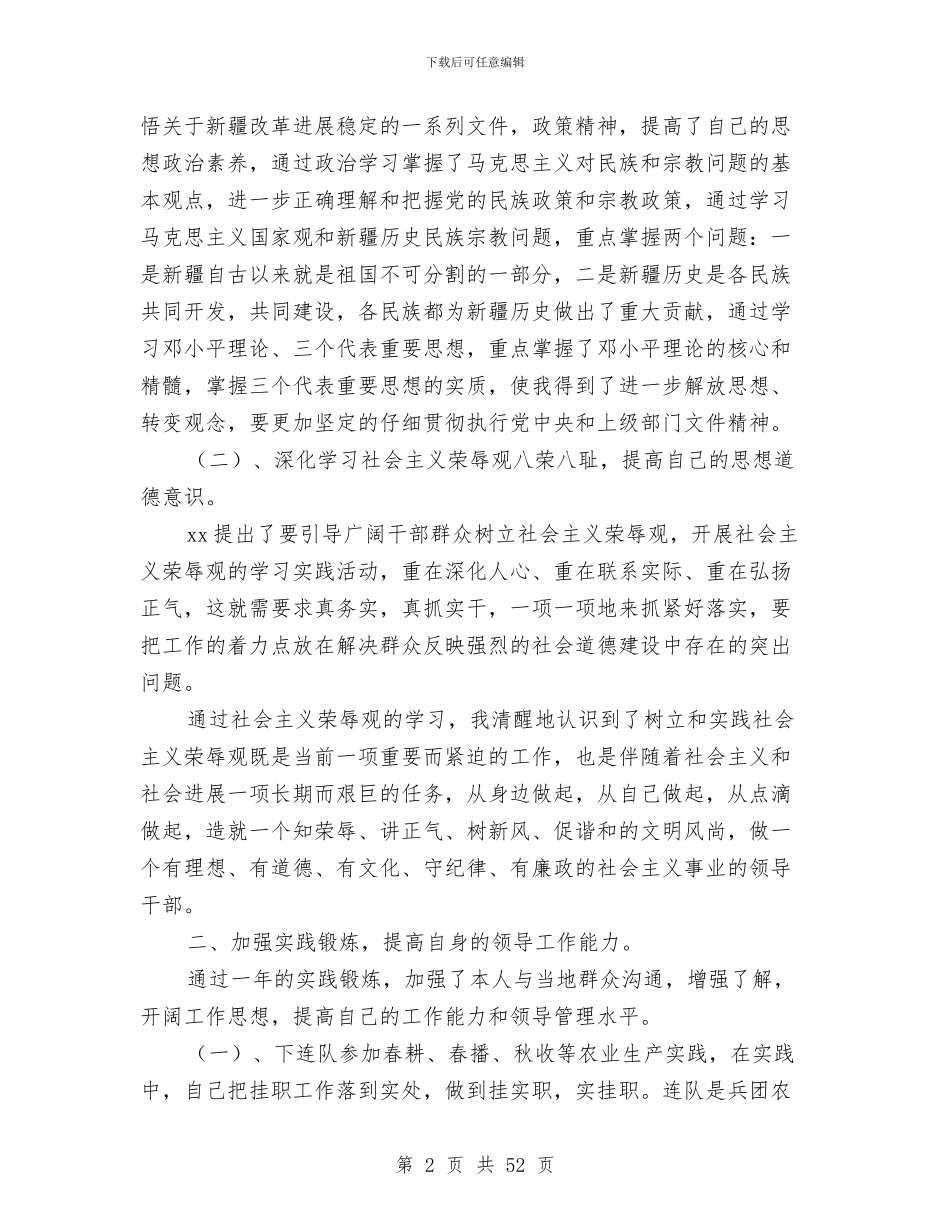 乡党委副书记2024年度挂职个人工作总结与乡党委工作总结汇编_第2页