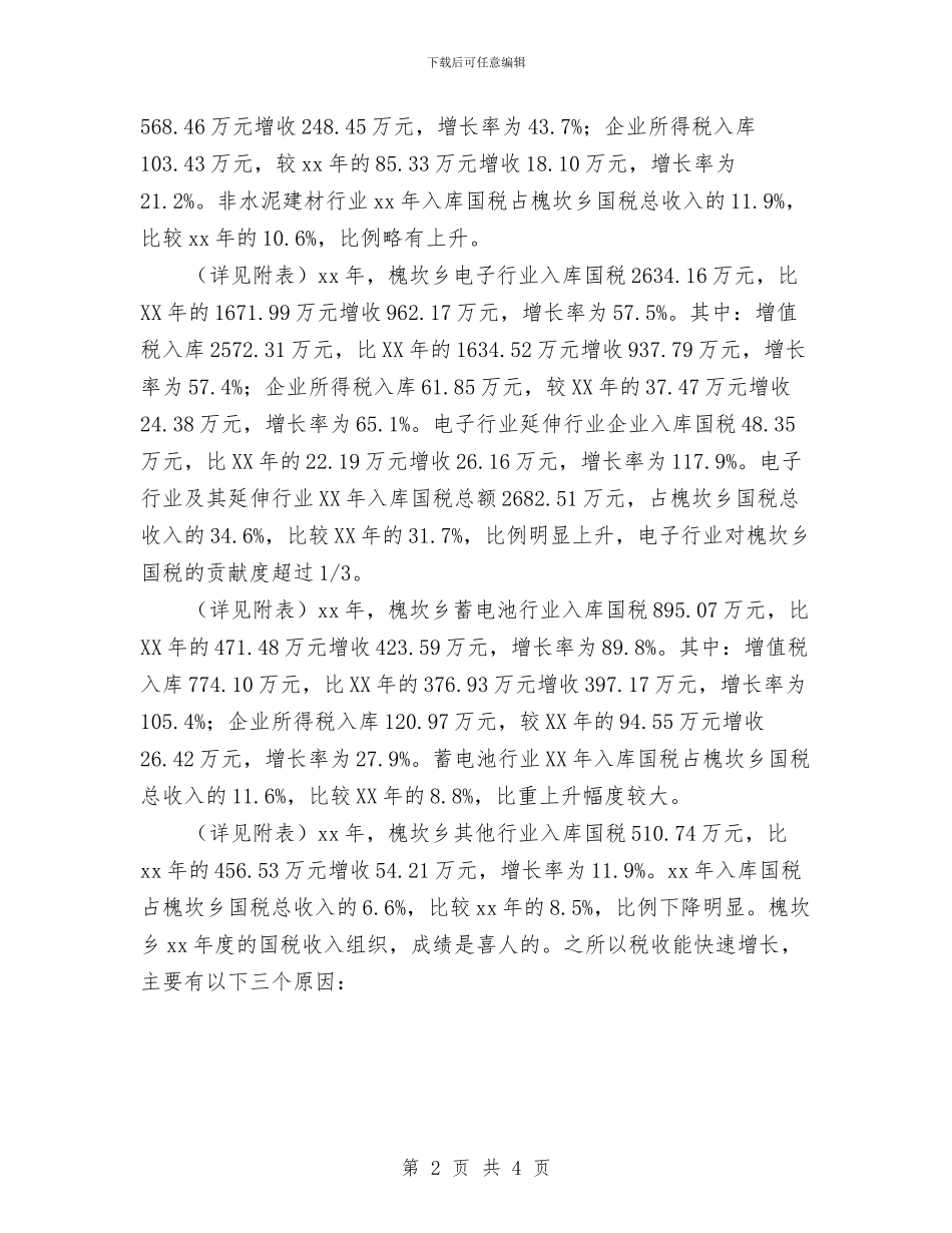 乡国税财务工作总结与乡国税财务工作总结开头汇编_第2页