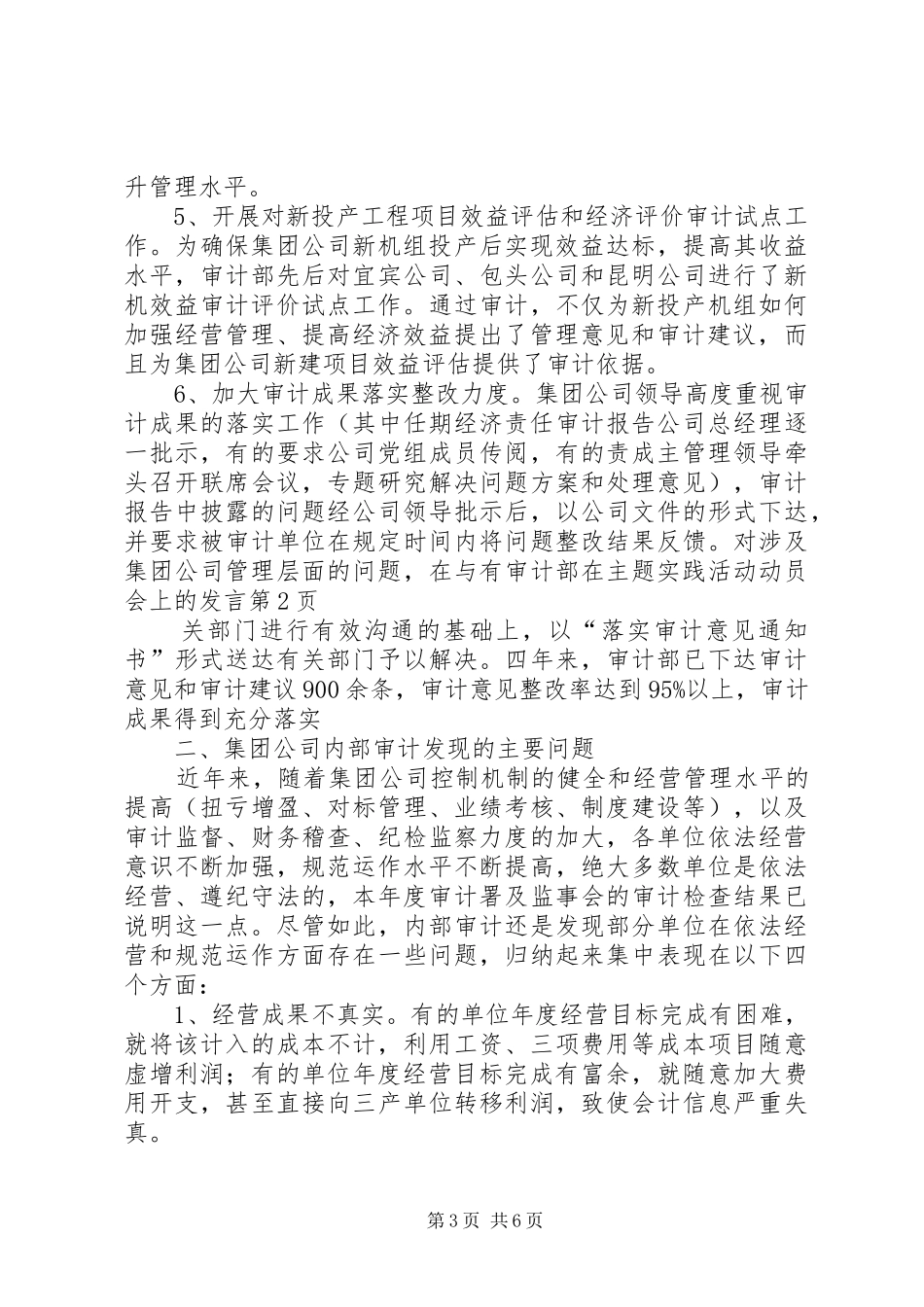 审计部在主题实践活动动员会上的发言_第3页