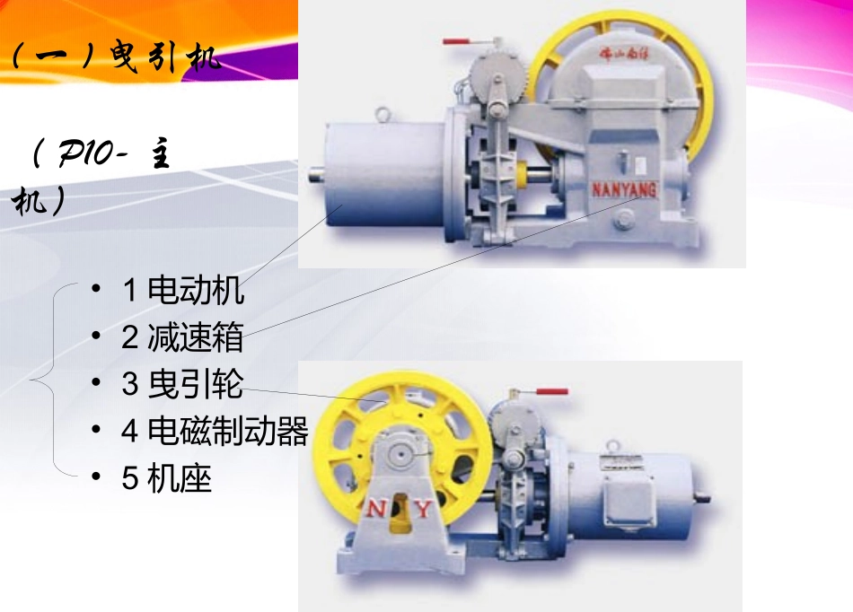 电梯部件工作原理及电气图解)_第1页