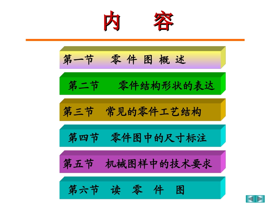 第八章  零件图的识读与绘制_第2页