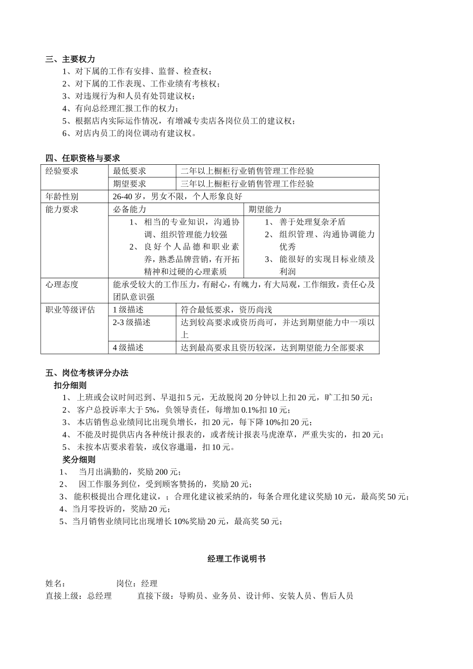 橱柜店面运营管理手册_第3页