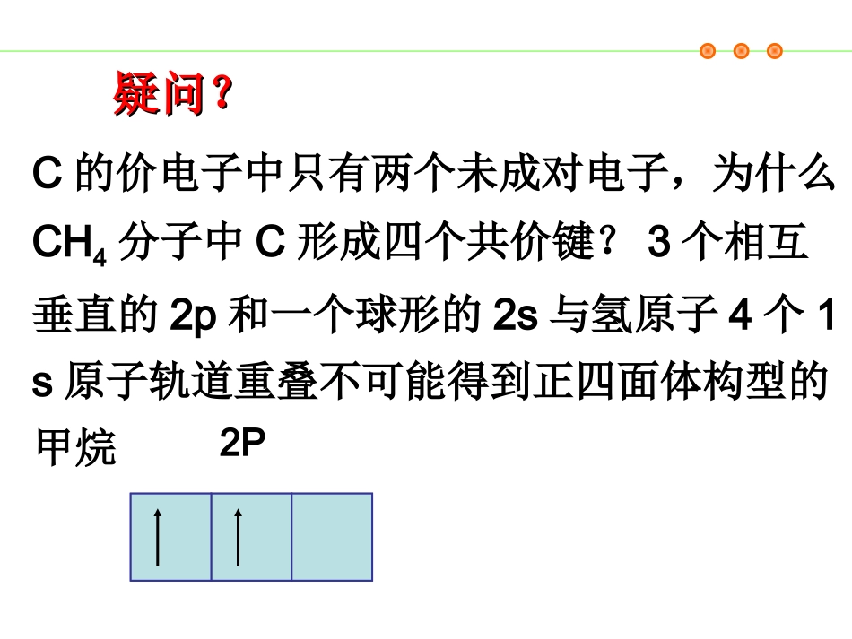 第二节杂化轨道 - 上课课件_第2页