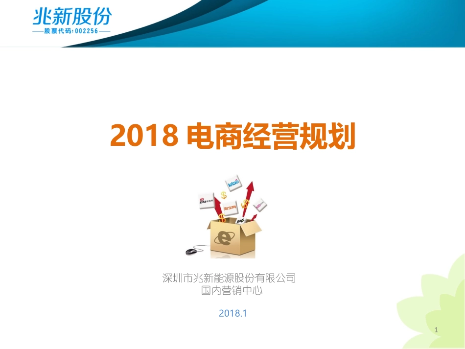 电商规划2018_第1页