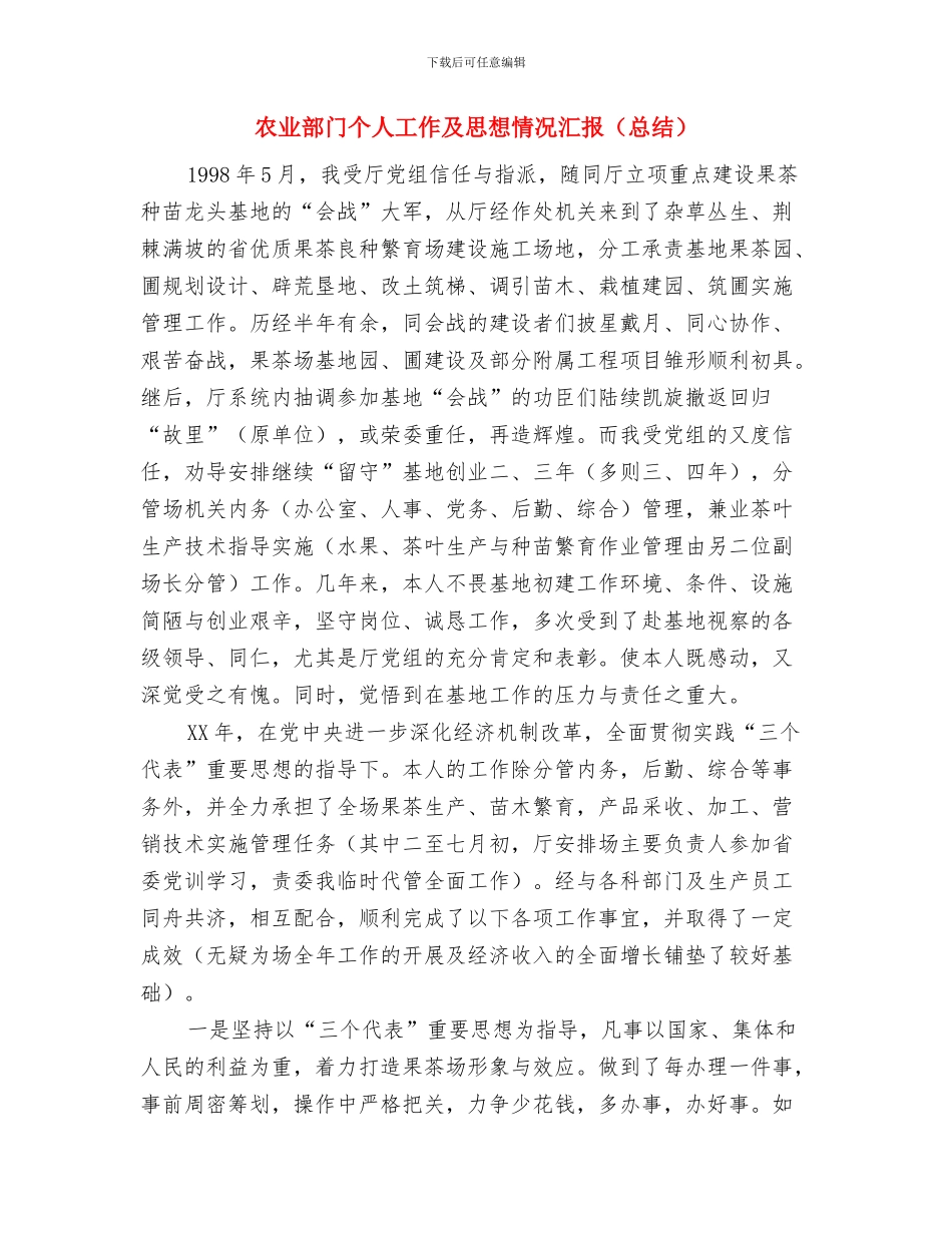 乡镇副镇长个人工作总结与_第3页