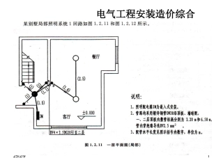 电气工程预算实例图文解析