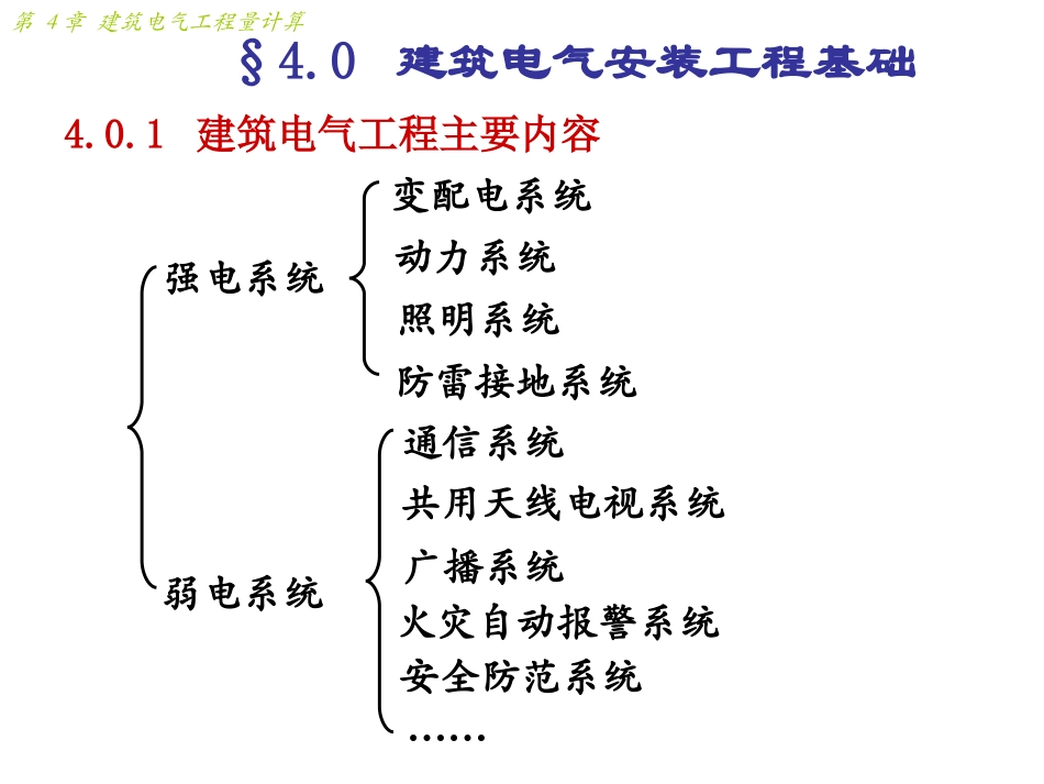 第4章-建筑电气工程量计算_第2页