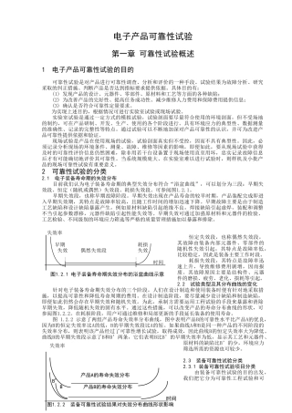 电子产品可靠性试验