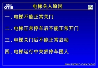 电梯困人的解救