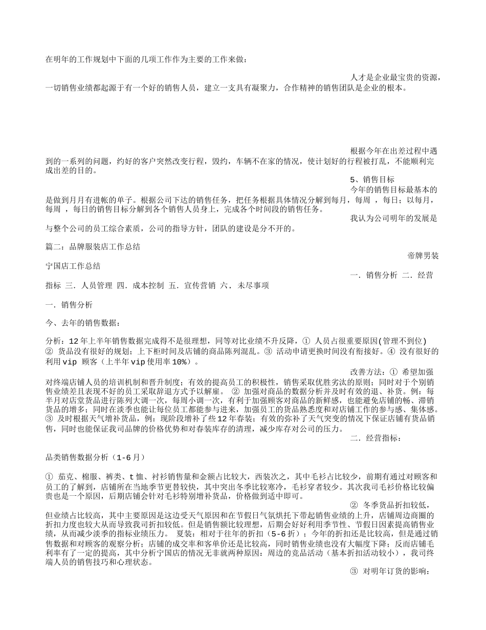 店铺工作总结_第2页