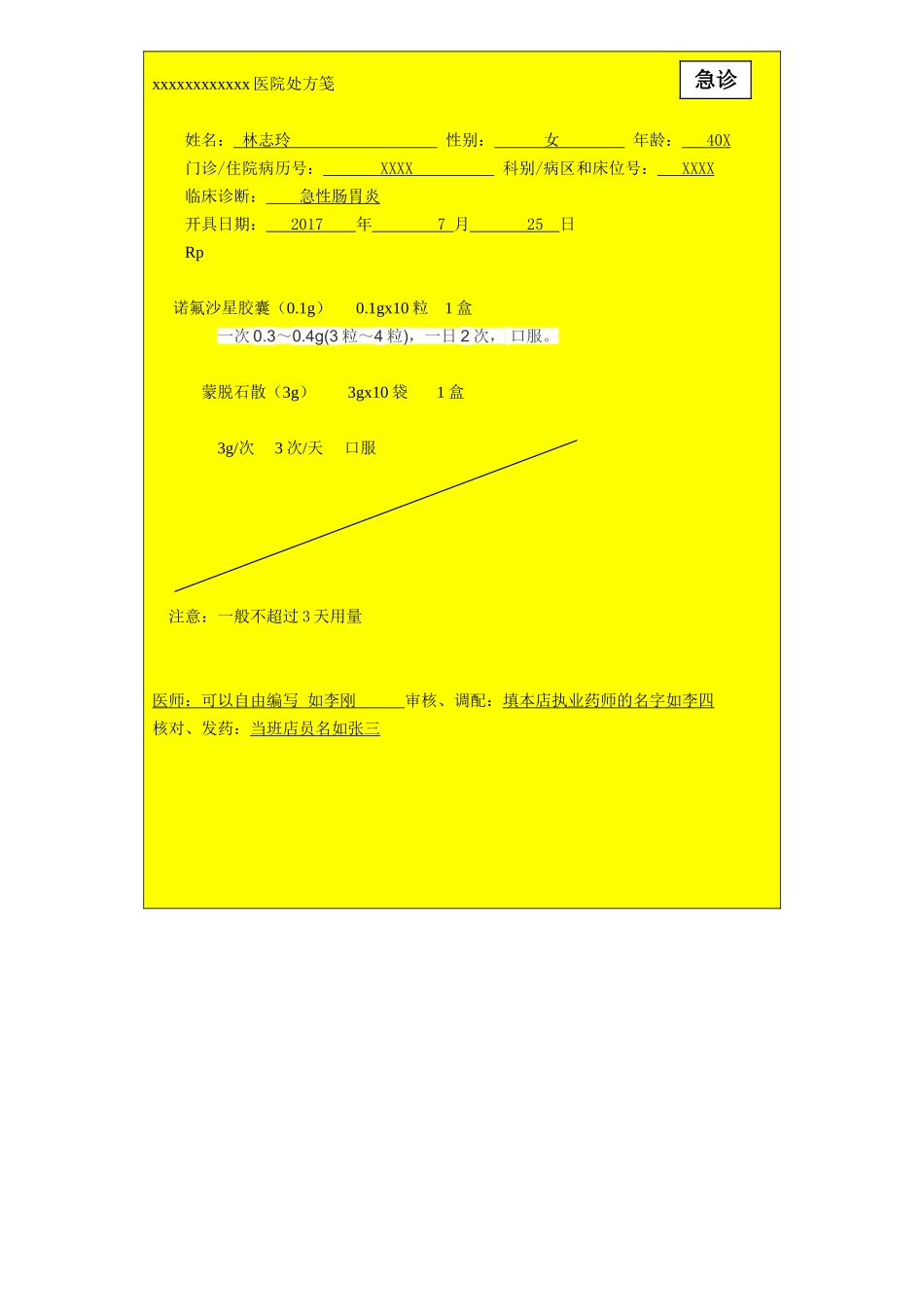 电子处方样本_第2页