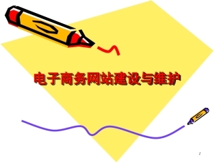 电商网站建设方案